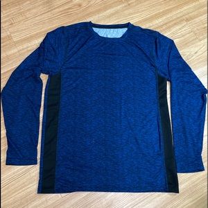 Game Time Men’s T-shirt Size XL Blue Compression